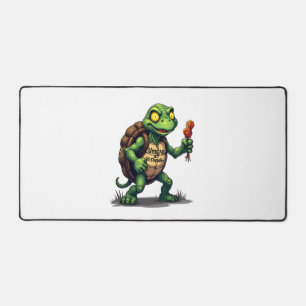 Zombie Turtle Desk Mat