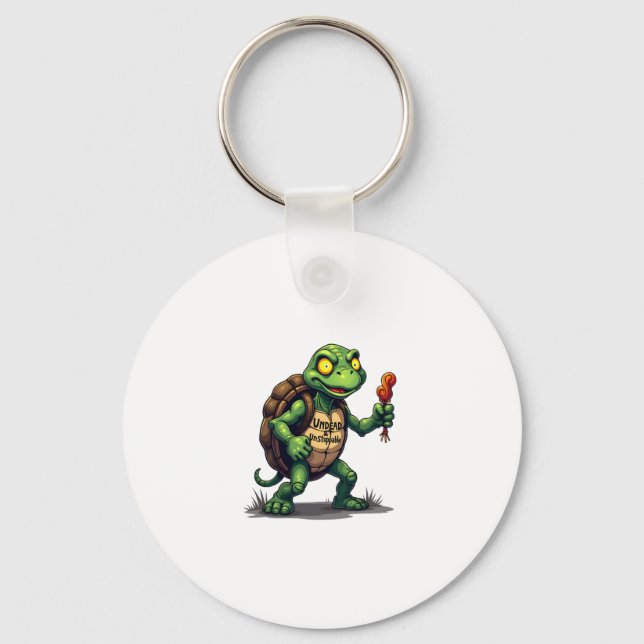 Zombie Turtle Key Ring (Front)