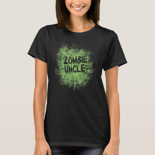 Zombie uncle cool lazy halloween costume zombies f T-Shirt