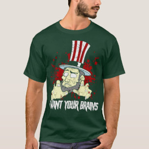 Zombie Uncle Sam T-Shirt