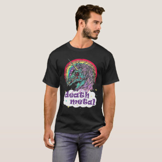 Zombie Unicorn Death Metal T-SHIRT