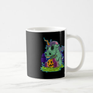 Zombie Unicorn Halloween Costume Ghost-Mummy Coffee Mug