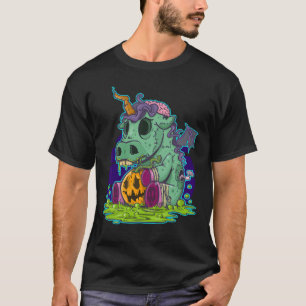 Zombie Unicorn Halloween Costume Ghost-Mummy  T-Shirt