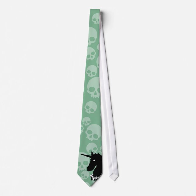 Zombie Unicorn Necktie (Front)