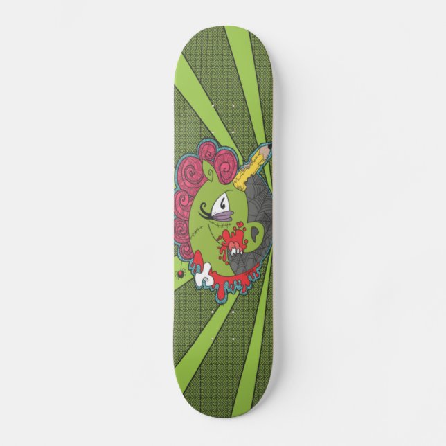 Zombie Unicorn Skateboard (Front)