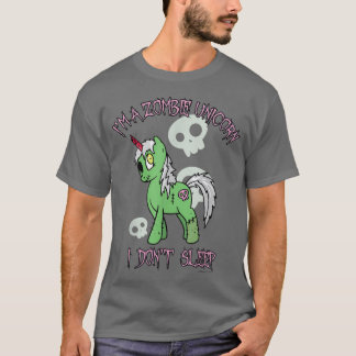 Zombie Unicorn  T-Shirt