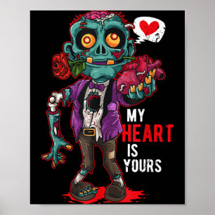 Zombie Valentine My Heart Belongs To You  Poster