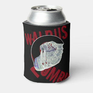 Zombie Walrus Can Cooler