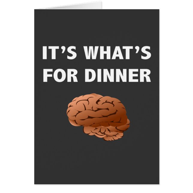 Zombie What's For Dinner (Front)