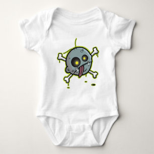 Zombie with Crossbones Infant Creeper