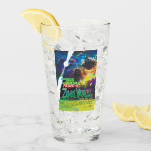 Zombie Worlds Halloween Galaxy of Horrors Glass