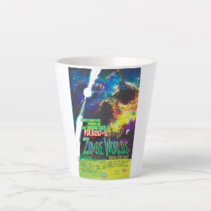 Zombie Worlds Halloween Galaxy of Horrors Latte Mug