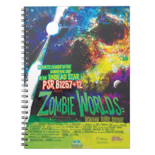 Zombie Worlds Halloween Galaxy of Horrors Notebook