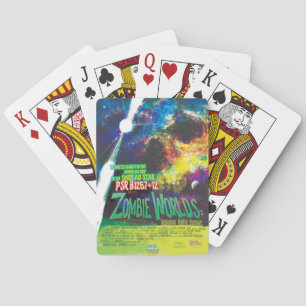 Zombie Worlds Halloween Galaxy of Horrors Playing Cards