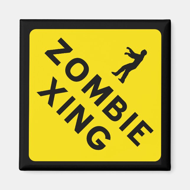 Zombie Xing Magnet (Front)