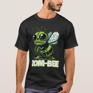 Zombie Zombee Cute Halloween Spooky Bee Kids Top