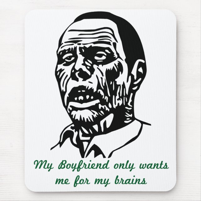 zombieboyfriend mouse pad (Front)