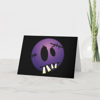 ZOMBIECON FACE - PURPLE CARD