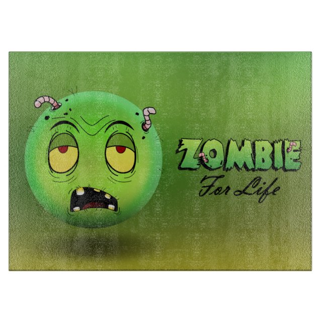 Zombiemoji Cutting Board (Front)