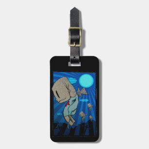 Zombies 2012 luggage tag
