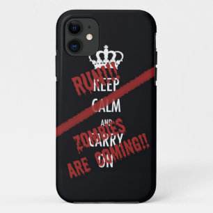 Zombies are coming Case-Mate iPhone case