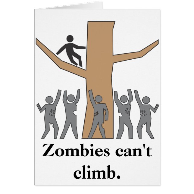 Zombies Are Rotten Climbers! (Front)