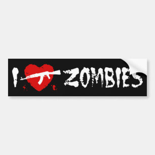 Zombies Bumper Sticker