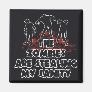 Zombies custom colour magnet