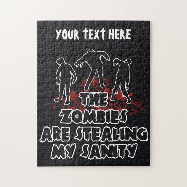 Zombies custom puzzle (Vertical)