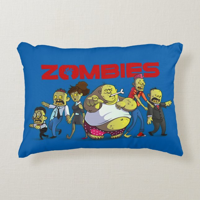 Zombies Decorative Cushion (Front)