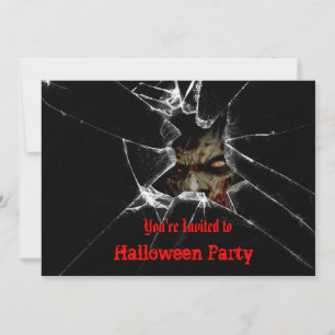 Zombies Halloween Party Invitation