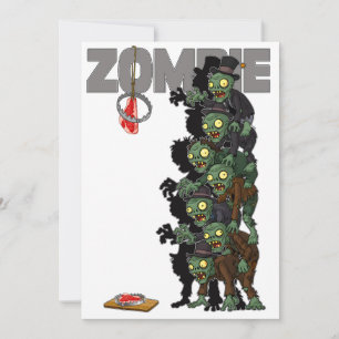 zombies invitation