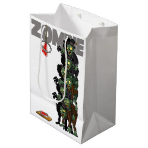 zombies medium gift bag