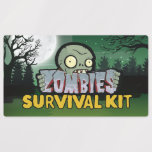 Zombies Survival Kit Party<br><div class="desc">Gear up for an epic Zombies Survival Party with our spine-tingling Survival Kit labels! These creatively eerie stickers will add a fun and scary touch to any item, transforming your party into a thrilling adventure where brave boys and girls combat imaginary monsters and enjoy a Halloween celebration like never before....</div>