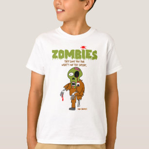 Zombies They Love You For What's Inside T-Shirt