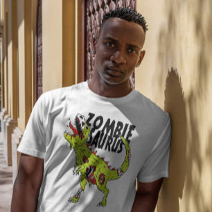 Zombiesaurus T Shirt Design