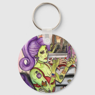 Zombilicious Keychain