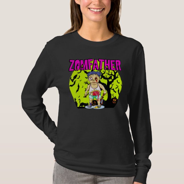 Zomfather Zombie 1 T-Shirt (Front)
