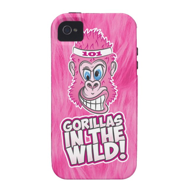 ZOMG, Gorillas in the Wild Case-Mate iPhone Case (Back)