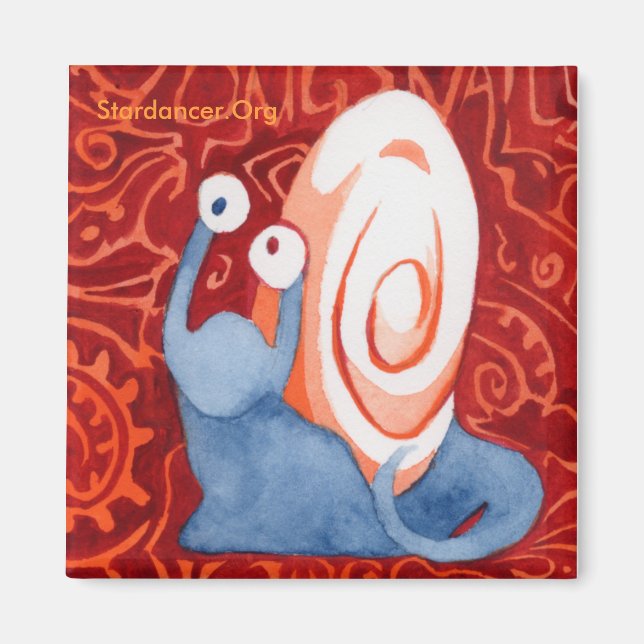 ZOMGSnail Magnet (Front)