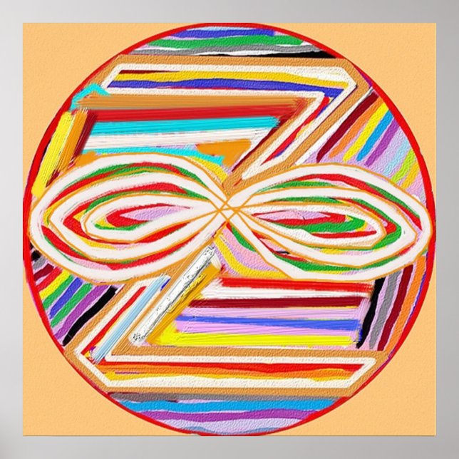 ZONAR -  Karuna Reiki Symbol Poster (Front)