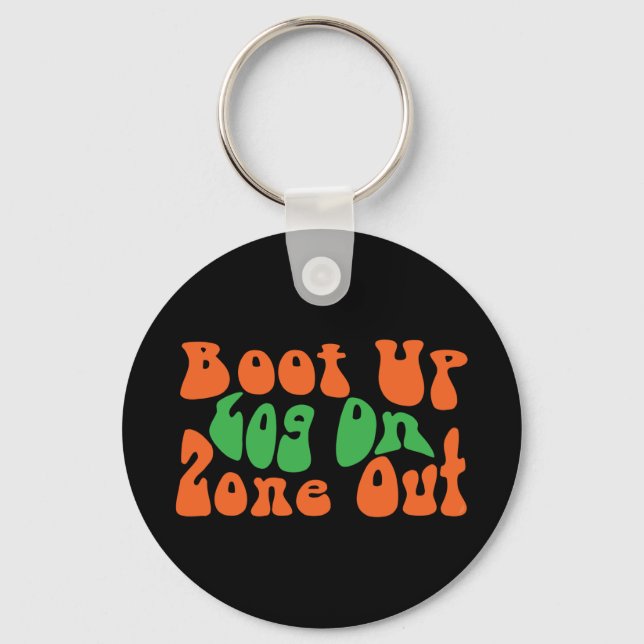 Zone Out! Key Ring (Front)