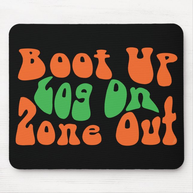 Zone Out! Mouse Pad (Front)