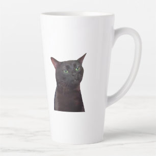 Zoned Out Cat, zoned out Latte Mug