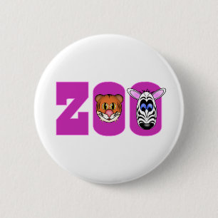 ZOO 6 CM ROUND BADGE