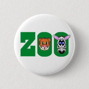 ZOO 6 CM ROUND BADGE