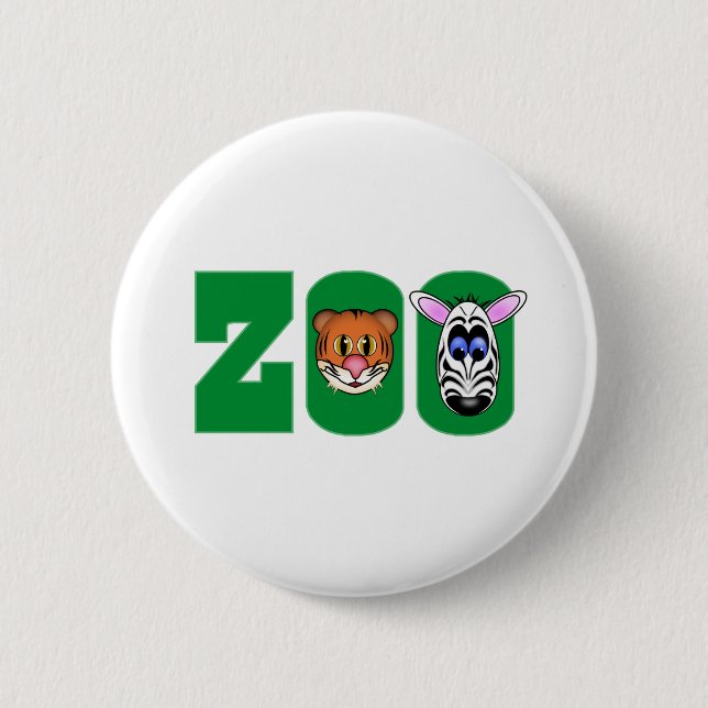 ZOO 6 CM ROUND BADGE (Front)