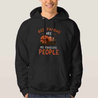 Zoo Animal  Cute Wildlife Animal Red Panda Hoodie