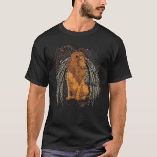 Zoo Animal Lion Africa Safari Animal Wings Lio T-Shirt