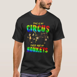 Zoo Animal This Is My Circus These Are My Monkeys T-Shirt